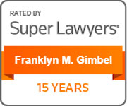 Frank Super Lawyer 15 Years